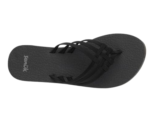 Image of Sanuk Women's Yoga Sandy | Yoga Mat Footbed | Flip Flops for Women | Yoga Sandals For Women
