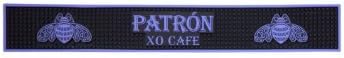 Patron Cafe Purple & Black Professional Series Bar Rail Runner Drip Mat