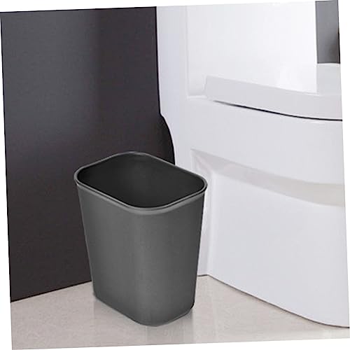 Caneca rectangular de plástico negra Ciieeo 2 piezas miniatura 4