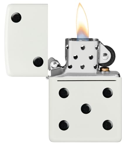Encendedor de bolsillo Zippo diseño Domino miniatura 3