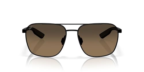 Image of Costa Del Mar Mens Wader Rectangular Sunglasses