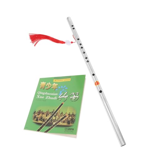 Flûte chinoise Dizi en inox pour s'exercer à la musique chez soi