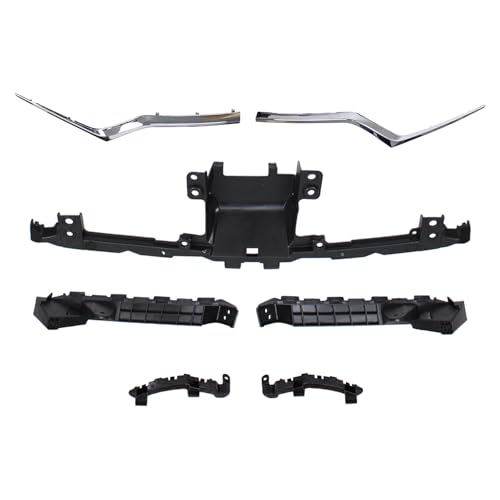 Front Upper Bumper Grille Bracket Headlight Mounting Bracket Molding Trim
