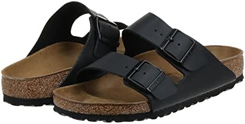 Birkenstock Unisex Arizona Black Suede Sandals - 42 M EU/11-11.5 B(M) US Women/9-9.5 B(M) US Men | Image 6