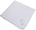 Little Me unisex baby nursery swaddling blankets, White, One Size US