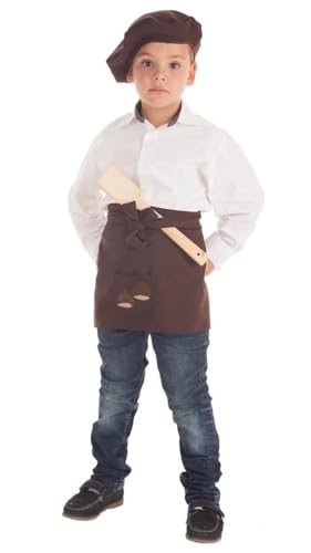 Creaciones Llopis Kit de Castañero para niño: Delantal y Boina