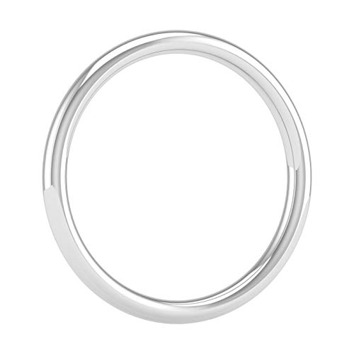 14K Gold 2mm Plain Wedding Band2