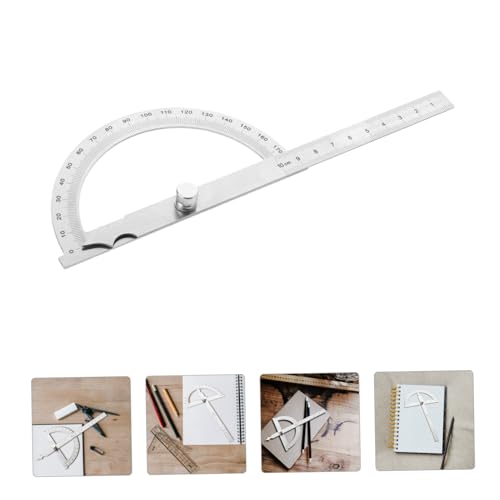 Calibrador de ángulos para carpintería TEHAUX en acero inoxidable miniatura 3