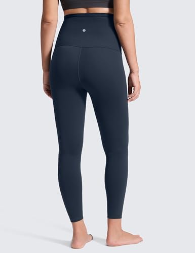 Image of CRZ YOGA Maternity Leggings 25 inch | Butterluxe, Extremely Soft, Gentle Compression, Yoga, Super High Rise, U-shaped Belly, Pregnancy and Postpartum