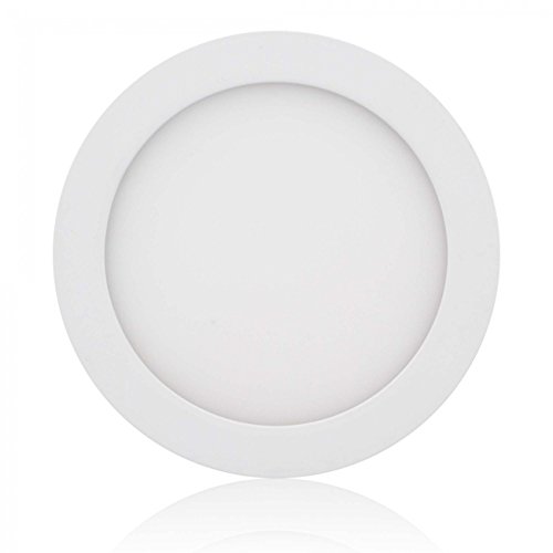 Preisvergleich Produktbild MAXCRAFT LED Panel Leuchte Strahler Lampe Deckenlampe Einbaustrahler Lichtlampe Panelleuchten Rund 12W Ø 170 mm - Warmweiß