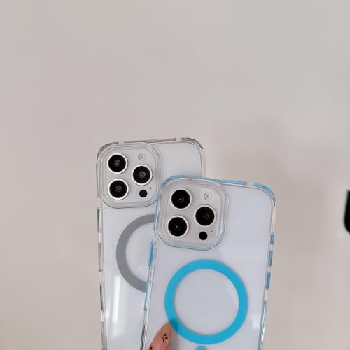 Coque iPhone 15 antichoc avec lanière magnétique et cordon amovible TPU - 5