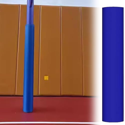 Protège poteau basket amortissant et ajustable pour gymnase et garage
