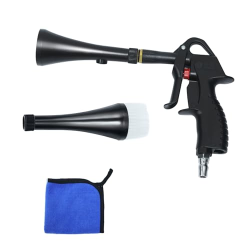 Car Cleaning Gun, High Pressure Car Blow Gun for Car Detailing, Quickly Clean and Dry Car Surfaces, Air Flow Nozzle Air Gun for Compressor Pneumatic Tool for Dust Cleaning Car Detailing