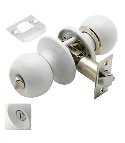 WOLFPACK 3030595 Poignée de porte avec loquet pour salle de bains