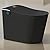Black Smart Toilet with Auto Open/Close Lid and Foam Shield, Modern One Piece Tankless Toilet with Bidet Built In, Heated Seat, Warm Water, Warm Air Drying, Foot Sensor Operation.