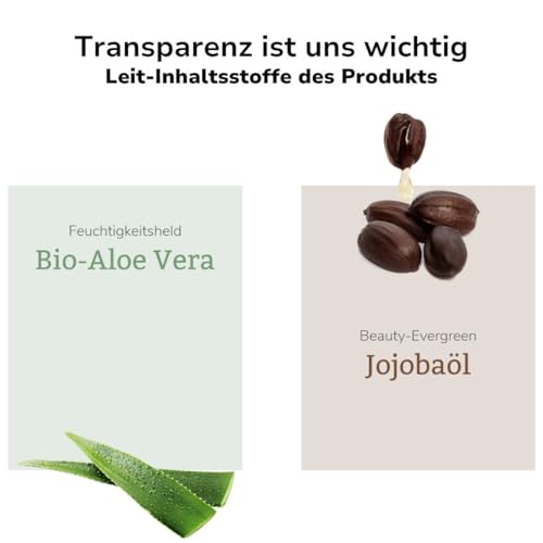 lavera basis sensitiv Waschgel Bio Aloe Vera & Jojoba ∙ Belebt & erfrischt ∙ Vegan Bio Pflanzenwirkstoffe Naturkosmetik Natural & innovative Gesichtsreinigung ,125 ml (1er Pack)
