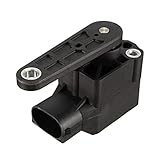 Tipo: sensor de nivel de faro Mengli Sensor de Interruptor de Control de Nivel de luz de Faro de Xenon Negro for Audi TT A3 A4 S6 A6 Adecuado VW Bettle Passat Golf 4B0907503