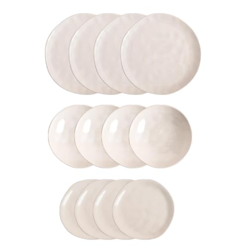 Bidasoa Cosmos Vajilla 12 Piezas Porcelana 12 Piezas - 4 Personas Loza Apto Microondas