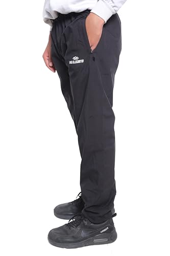 Image of Men's Regular Fit Track Pant with Convenient Side Zipper Pockets