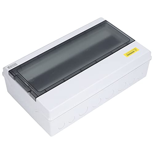 Boîte de distribution étanche IP66 contre la pluie avec couvercle transparent 18 voies