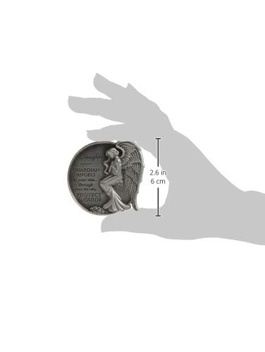 Angelstar 15682 Daughter Guardian Angel Visor Clip Accent, 2-1/2-Inch, Gray #TOP4