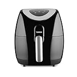 Tower Vortx Digital Air Fryer Oven with Rapid Air Circulation and 60 Min Timer, 4.3 Litre, Black, T17024
