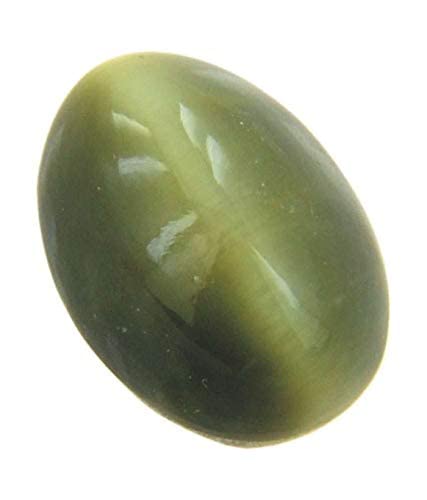 Pierre précieuse œil de chat naturelle 5,25 Ratti Lahsuniya Bhairaw Gems véritable