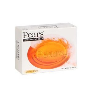 Pears Transparent Bar Soap, Gentle Care Natural Glycerin, 3.5 Oz. / Each (Pack of 48)