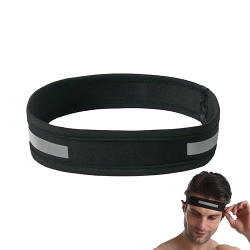 Cinta para correr para mujer, antideslizante, de secado rápido, reflectante, diadema deportiva y banda para el sudor para mujer, para gimnasio, yoga, fitness, uso diario, al aire libre, noche