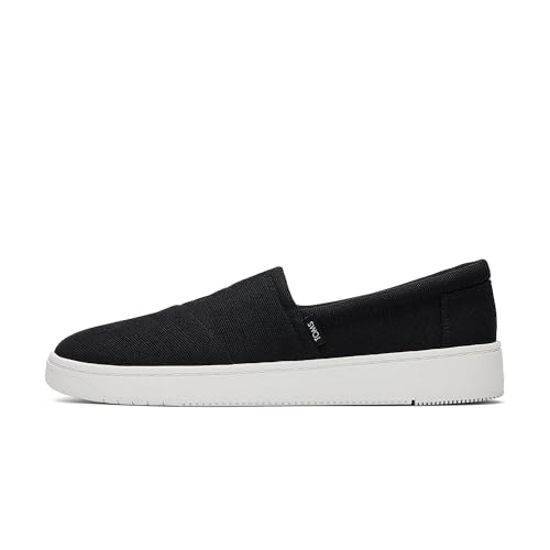 Espadrilles Noires TOMS Homme Trvl Lite | Basket Légère en Toile Concept Confort Saisonnier