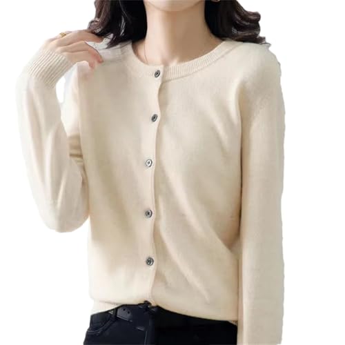 Women Cardigans Sweater O-Neck Spring Autumn Knitted Cardigans Solid Single Breasted Womens Sweaters