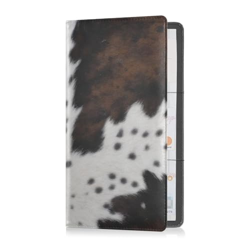 Organizador de documentos de cuero slim miniatura 7