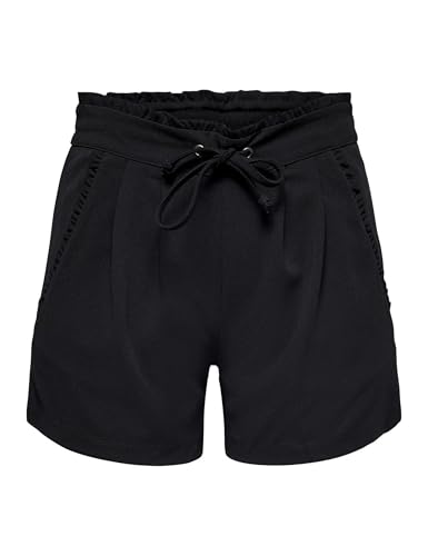 JdY Damen JDYNEW Catia JRS NOOS Shorts, Black, M