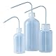 Vitlab LDPE Spritzflasche mit PP Schraubverschluss und Spritzrohr, GL 45 Gewinde, 500ml Kapazität, 76mm Durchmesser, 166mm Höhe, 12 Stück