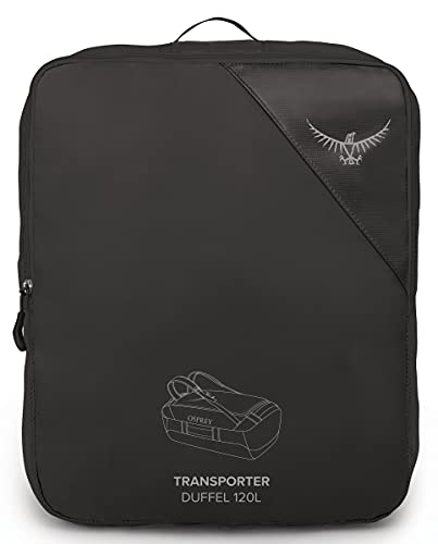 Osprey Transporter 120 Duffel Bag, Black