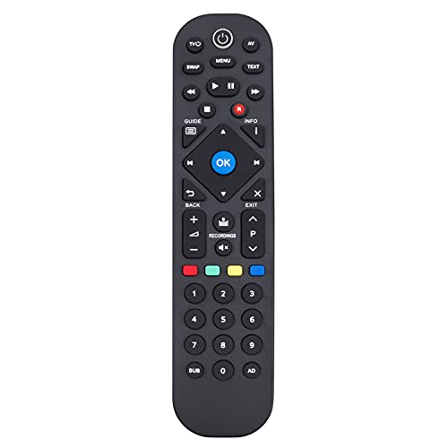 ALLIMITY Ersatz Fernbedienung passend für Freeview Play Smart 4k Ultra Digital Tv Recorder T2-R T2R T2 R