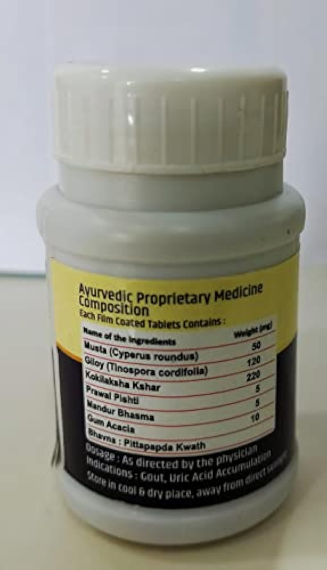 UricgON, Herbal Supplement for Gout and Arthritis