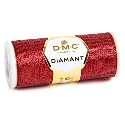 DMC - Diamant Metalizado mono hebra | Punto de cruz - Bordados tradicionales | 35 m - 14 colores