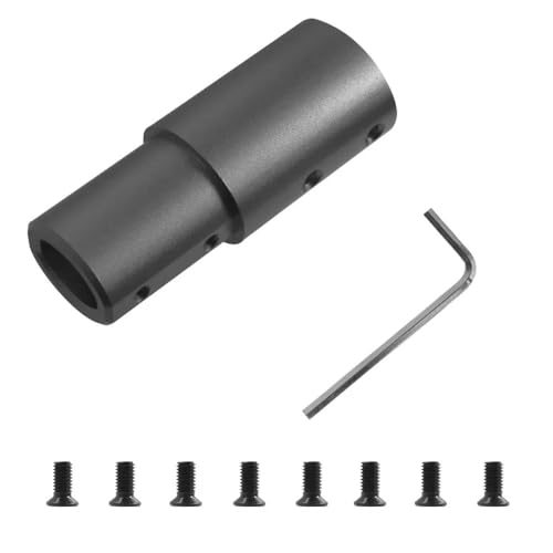 Xiaomi M365 Pro/Pro 2電動スクーター用アップグレード延長チューブパイプアルミ防錆延長ポールパーツ(Black)