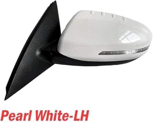Rétroviseur gauche blanc pour Kia K5 2011-2015 - 2