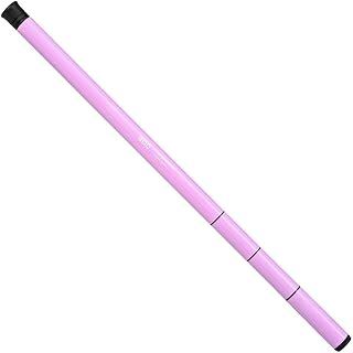 Caña de pescar telescópica de fibra de vidrio ligera azul/rosa de 300 cm, ML Power