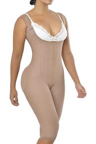 Image of MELIBELT 3031 Fajas Colombianas Moldeadoras 7 Varillas Shapewear Tummy Control for Women Abdominal Double Reinforcement
