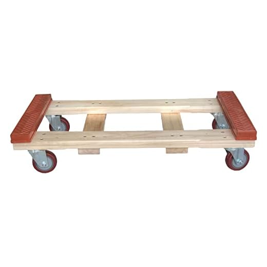 Heavy-Duty 4 Wheel Furniture Dolly