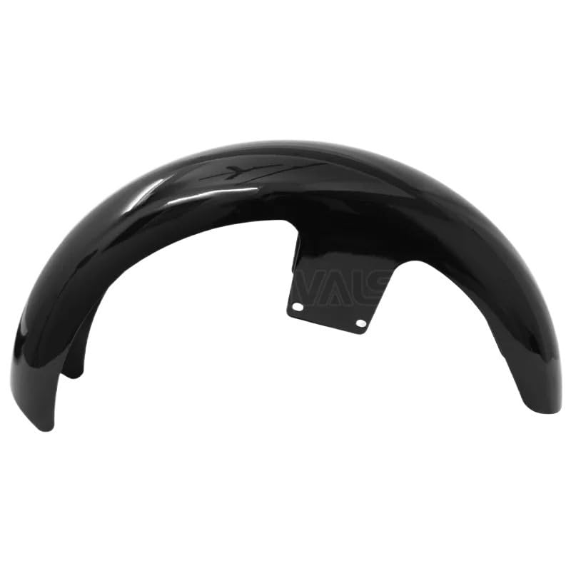 Garde-Boue Avant Moto 19 Pouces: Protection Anti-Projections Noir Brillant pour Street Glide
