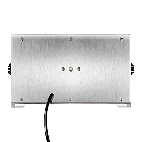 Kitchen Timers for Cooking – 6 Channel Commercial Kitchen Timer Restaurant Kitchen Supplies – Stainless Steel LED Technology Kitchen Timer Digital – Reminder Function, Loud Alarm, Red