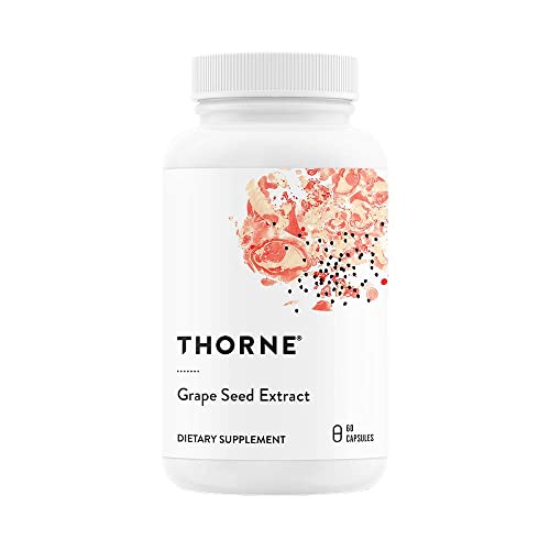 Thorne Grape Seed Extract (Formerly O.p.c.-100) - Grape Seed Phytosome For Antioxidant Support - 60 Capsules #TOP26