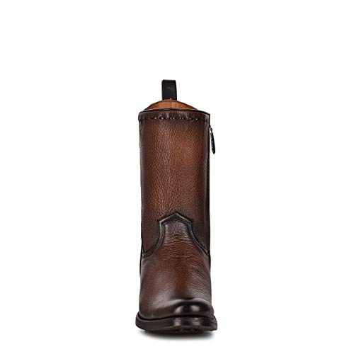 Cuadra Men's Urban Boot in Genuine Deer Leather Brown3