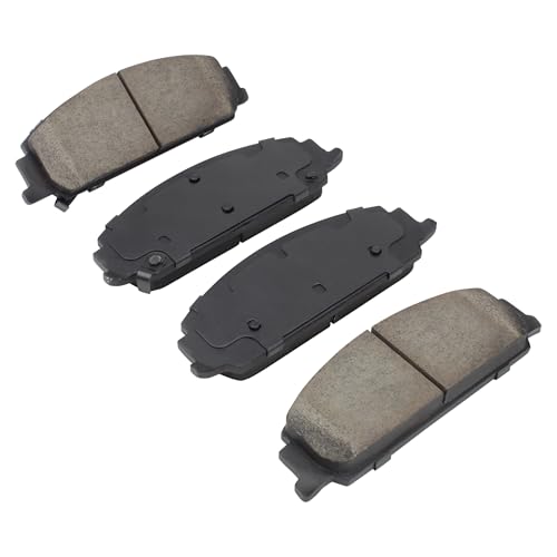 Image of QUALITY-BUILT Front Ceramic Brake Pads, Premium 1001-1351C, Compatible with 2008-2012 Chevrolet /Pontiac (Caprice, G8)