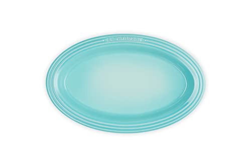 ル・クルーゼ(Le Creuset) オーバル プレート 皿 25cm クールミント 耐熱 耐冷 電子レンジ オーブン 食洗器 対応 オーブン皿 耐熱皿 パスタ皿 カレー皿 楕円形 楕円 【日本正規販売品】