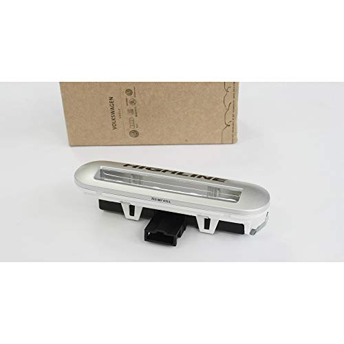 Volkswagen 7E5947415L72A Einstiegsleuchte Einstiegsbeleuchtung silber-metallic, mit Highline Schriftzug